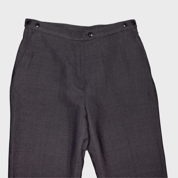 Jone New York Vintage Tailored Birds Eye Wide Leg Pants - Picture 4 of 6